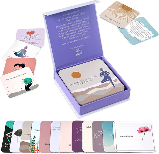 Positive Affirmation and Mindfulness Cards for Women