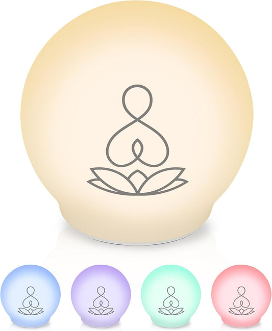 Syrinx Guided Meditation Light with Rhythmic Glow for Relaxation and Focus