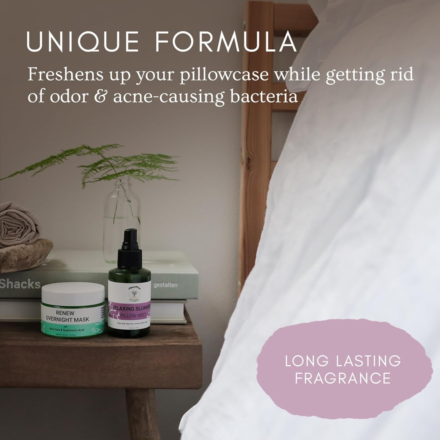 Doppeltree All Natural Lavender Pillow Spray for Sleep