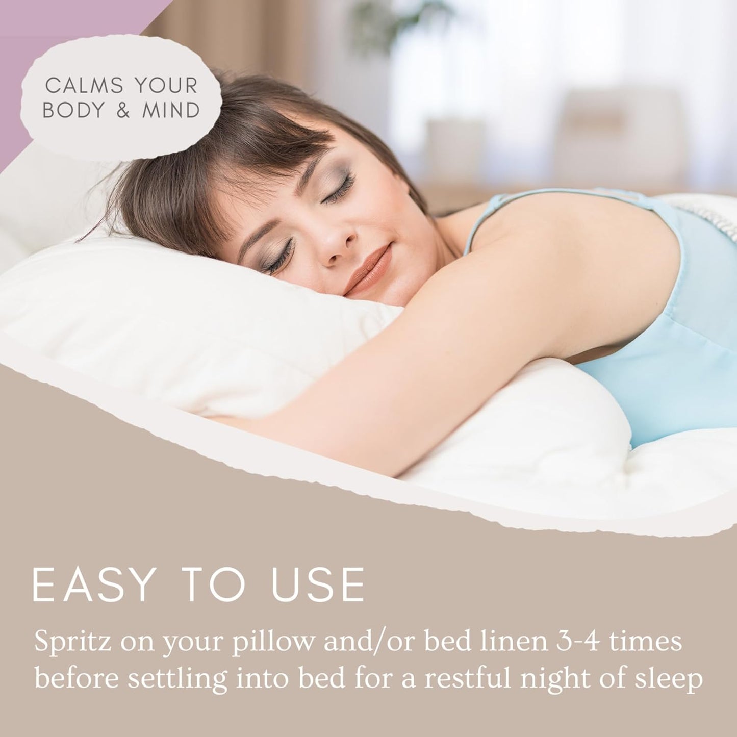 Doppeltree All Natural Lavender Pillow Spray for Sleep